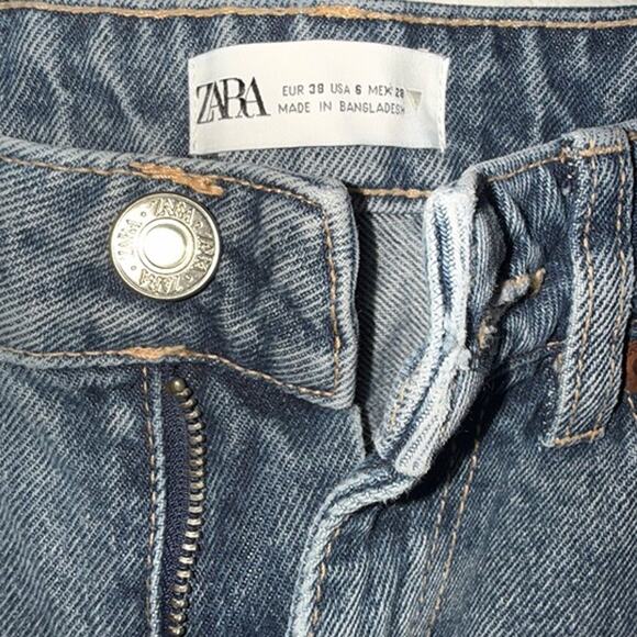 Zara Mom Fit Jeans SIZE 6 - Picture 2 of 4